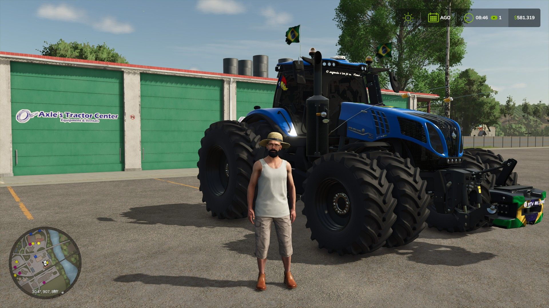 New Holland T8 BR Edit