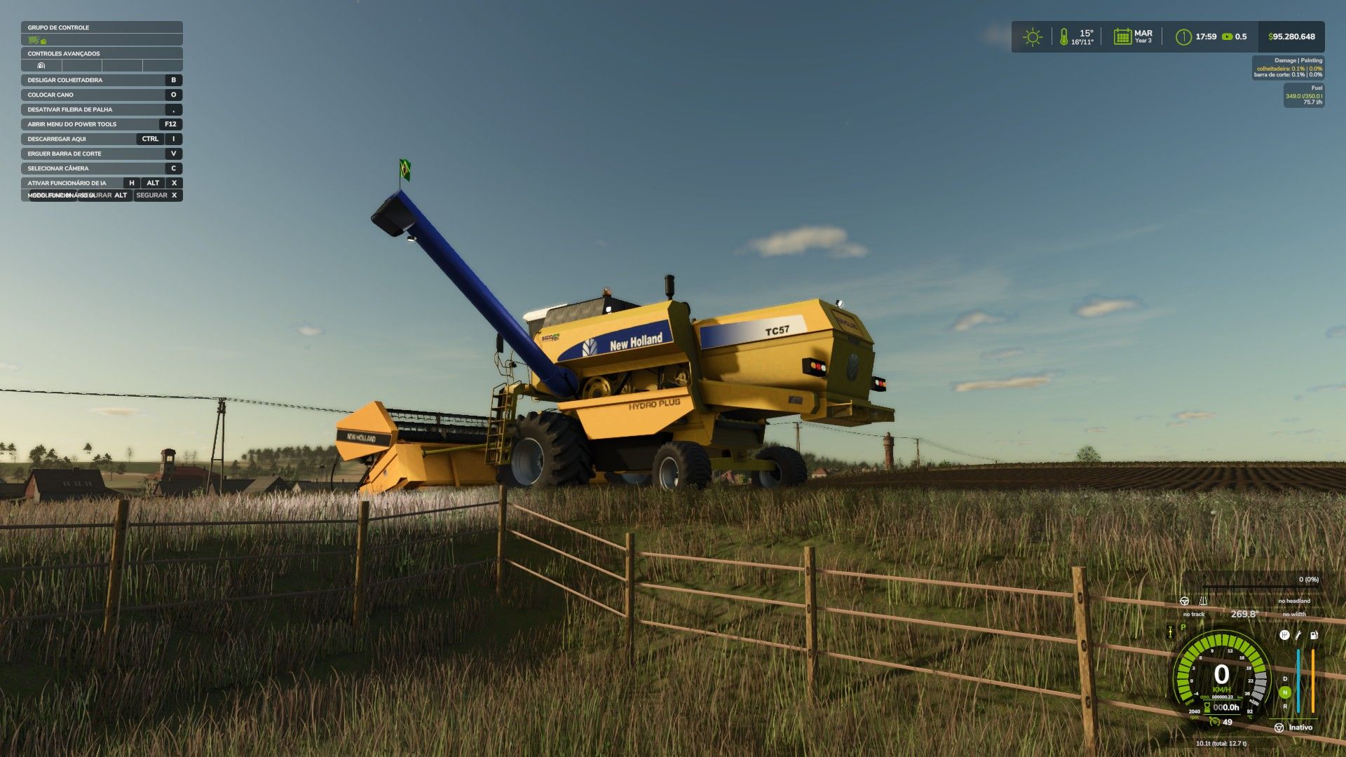 New Holland TC57 2002