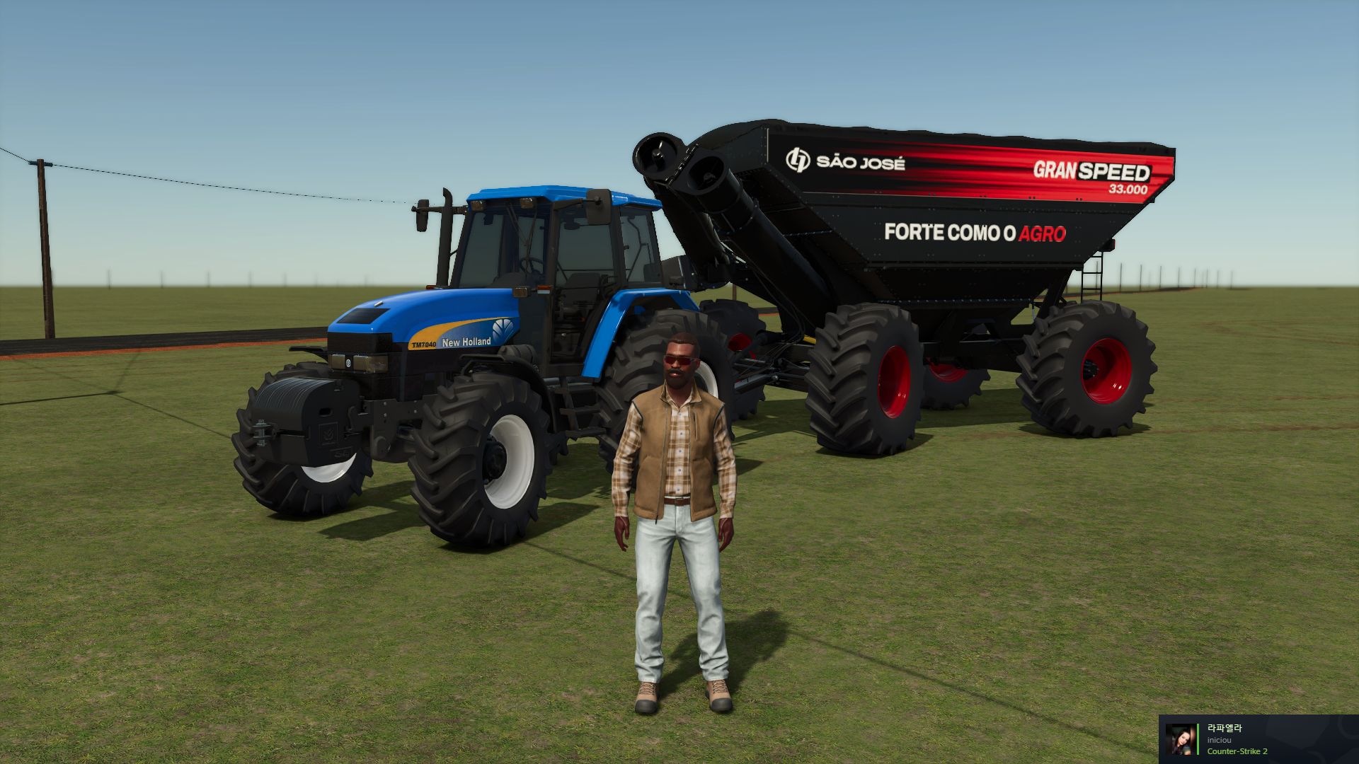 New Holland TM 7040