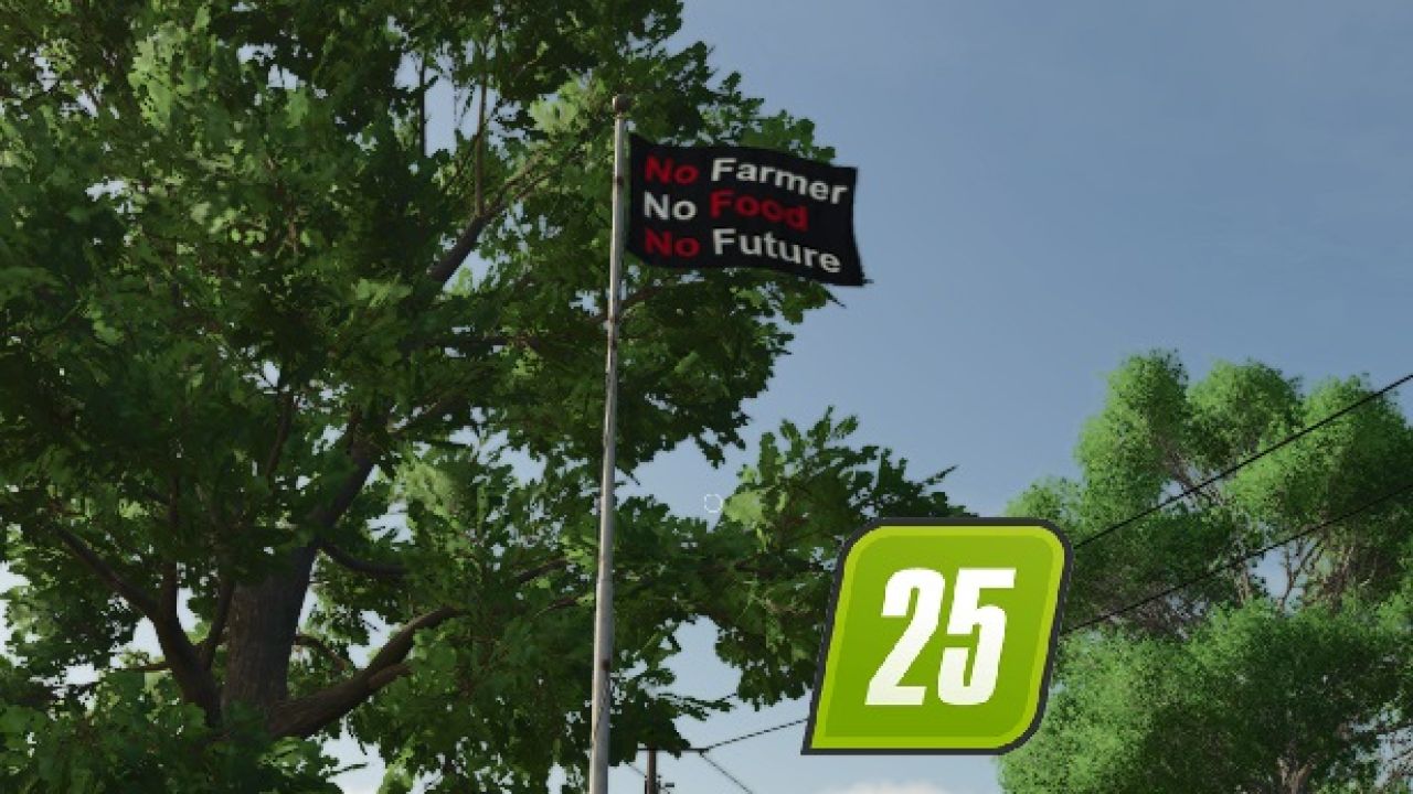 No Farmer No Food No Future Flag