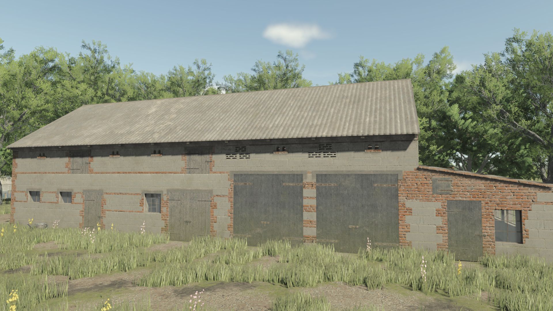 Old Pigsty With Garage