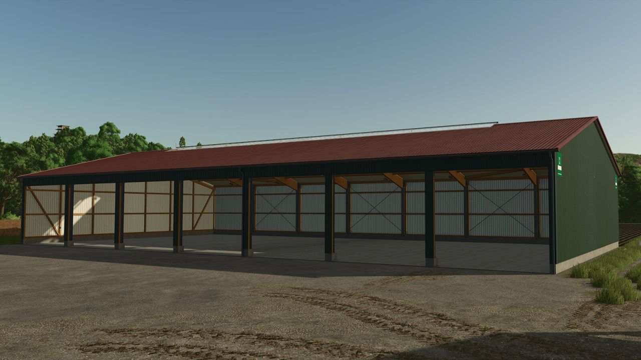 Open garage