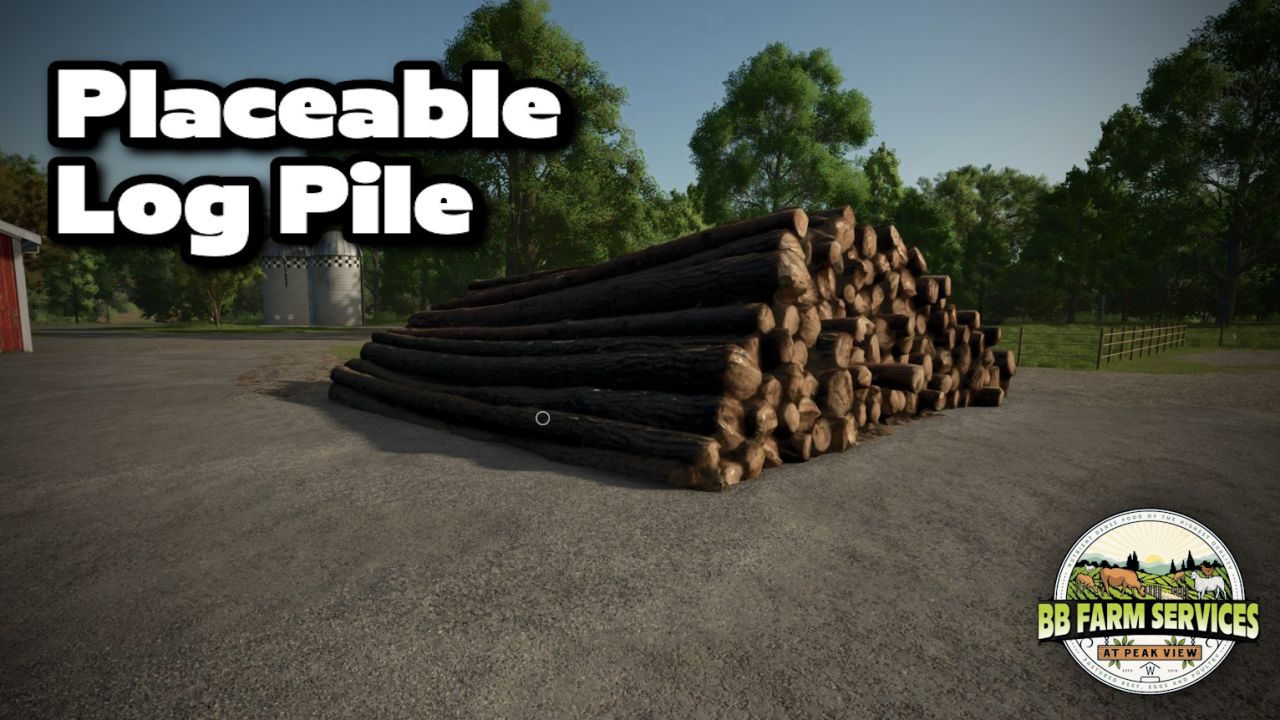 Placeable Log Stack