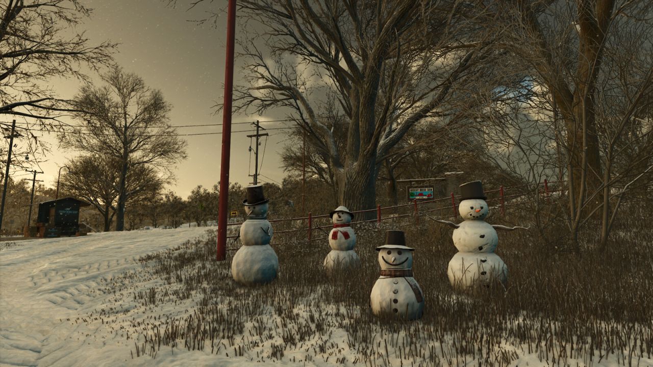 Placeable Snowmen