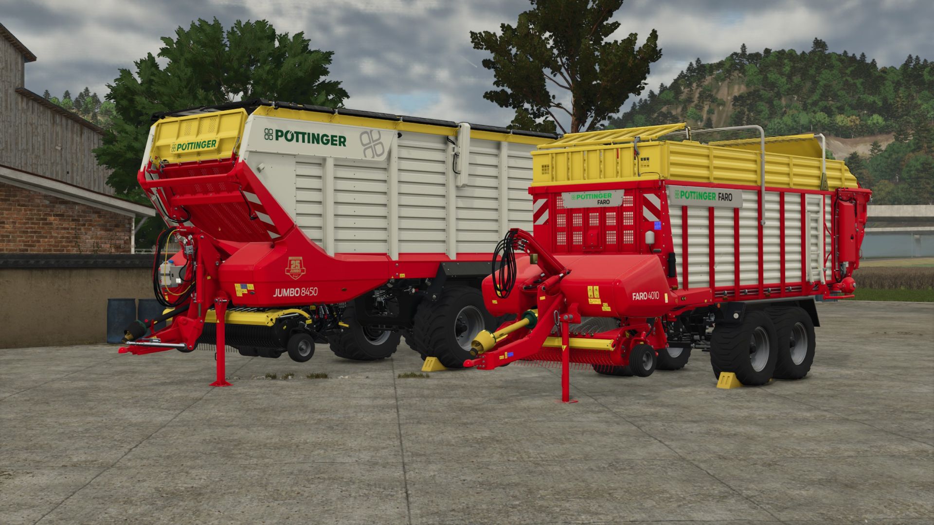 Pöttinger forage wagon pack