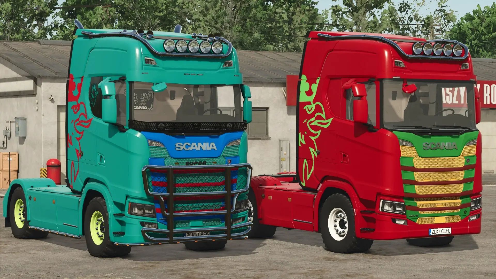 Scania S 4x2 & 6x4