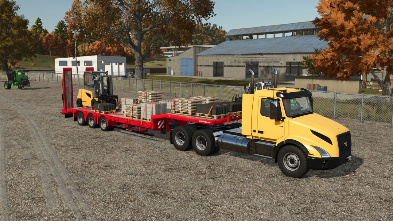 Schwarzmueller 3 Axle Low Loader