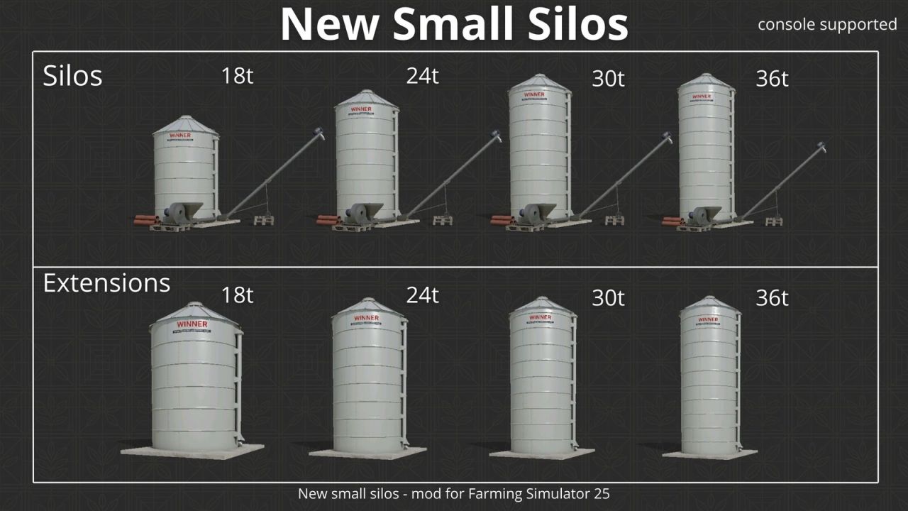 Piccoli nuovi silos