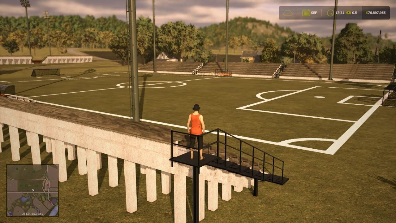 Terrain de football