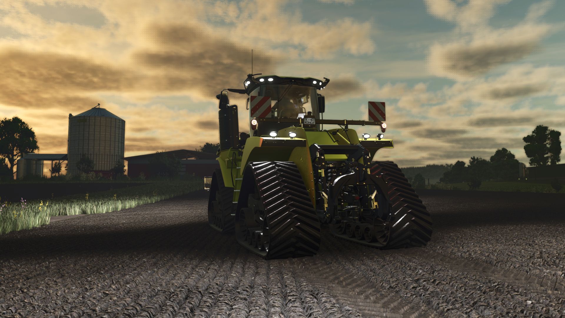 Steiger 715 Yellow Version FS25 - KingMods