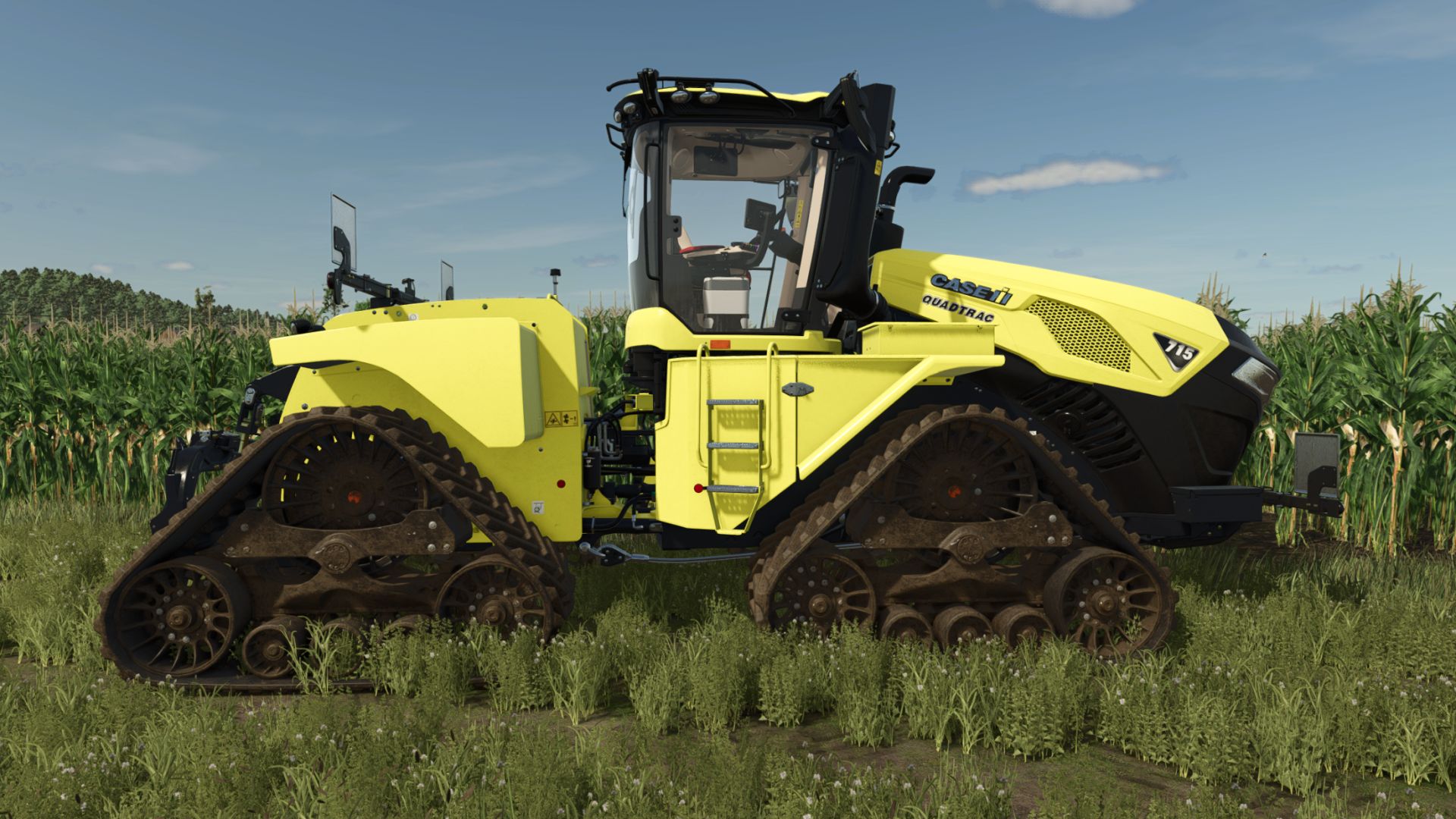 Steiger 715 Versão Amarela FS25 - KingMods