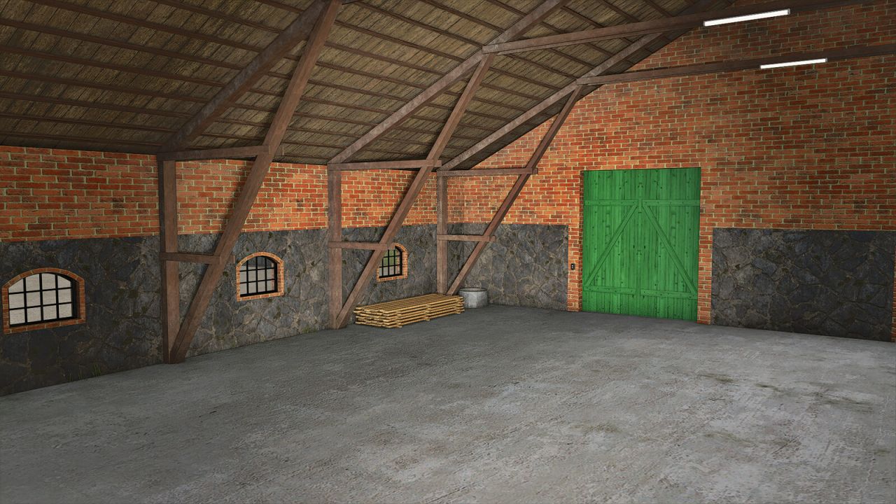 Stone Barn With Workshop