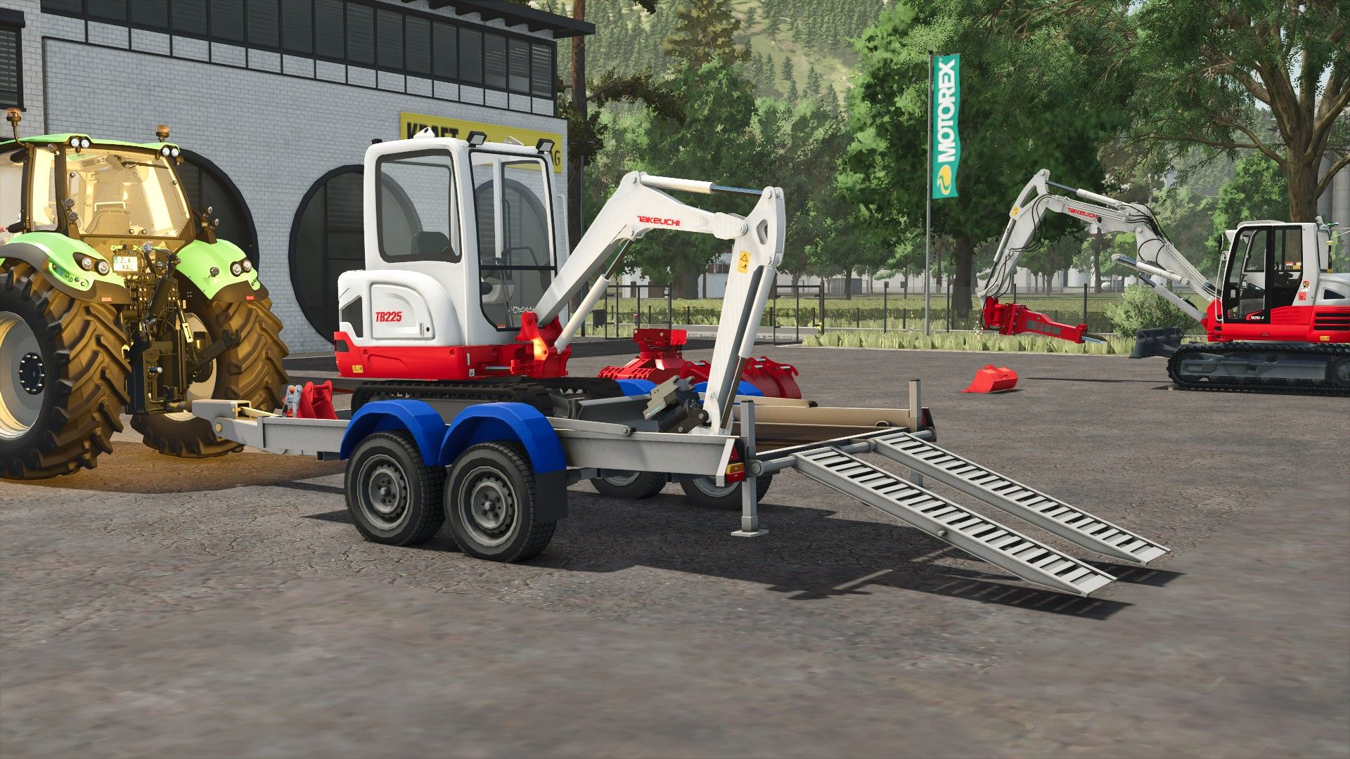 Trailer 2 axles Hubière FS25 - KingMods