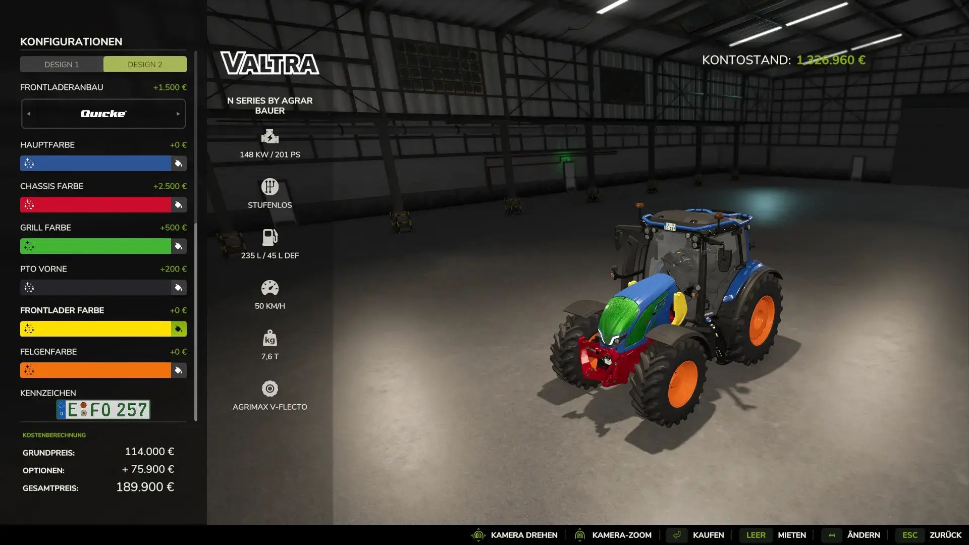 Valtra N Series Edit