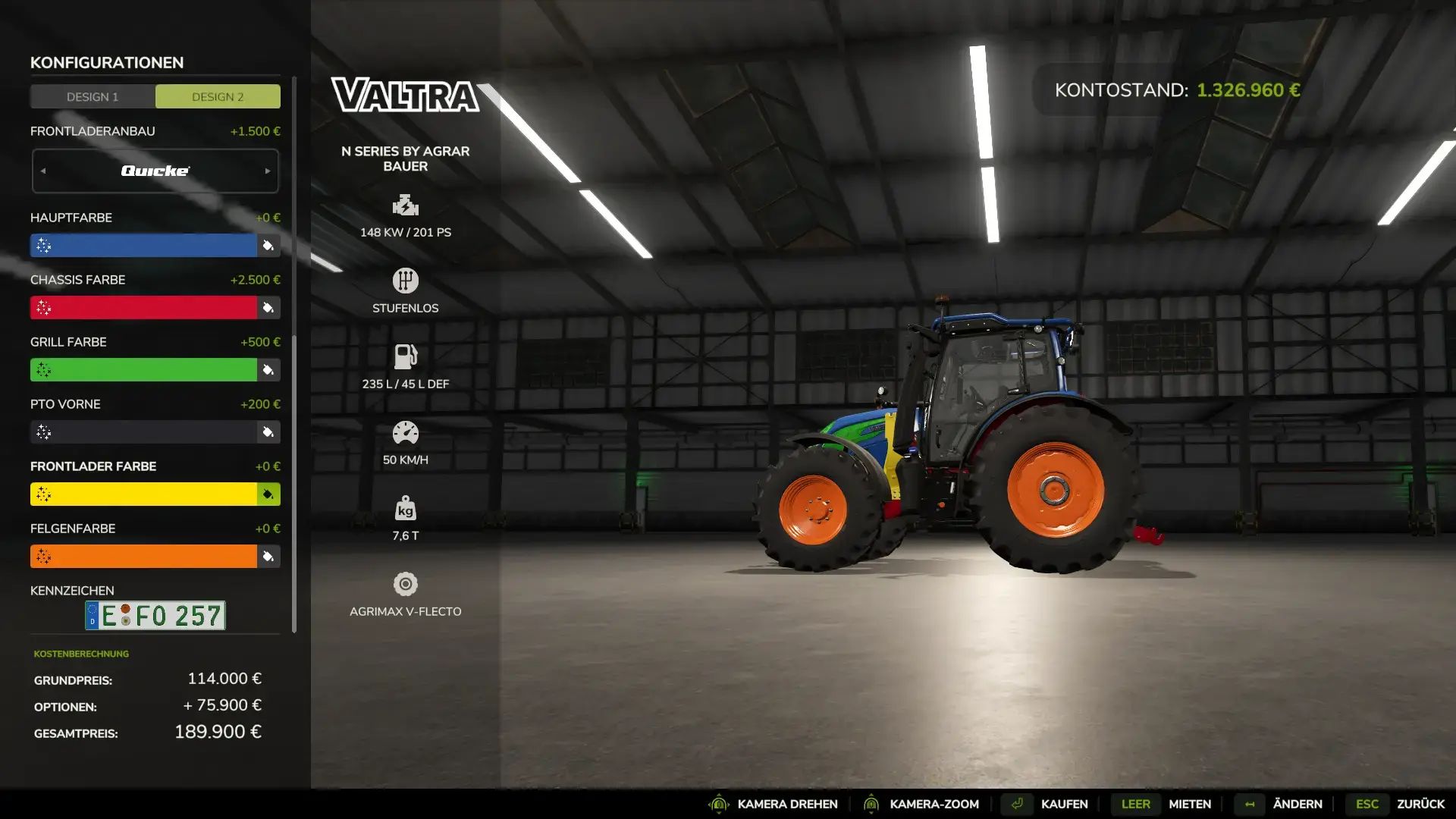 Valtra N Series Edit