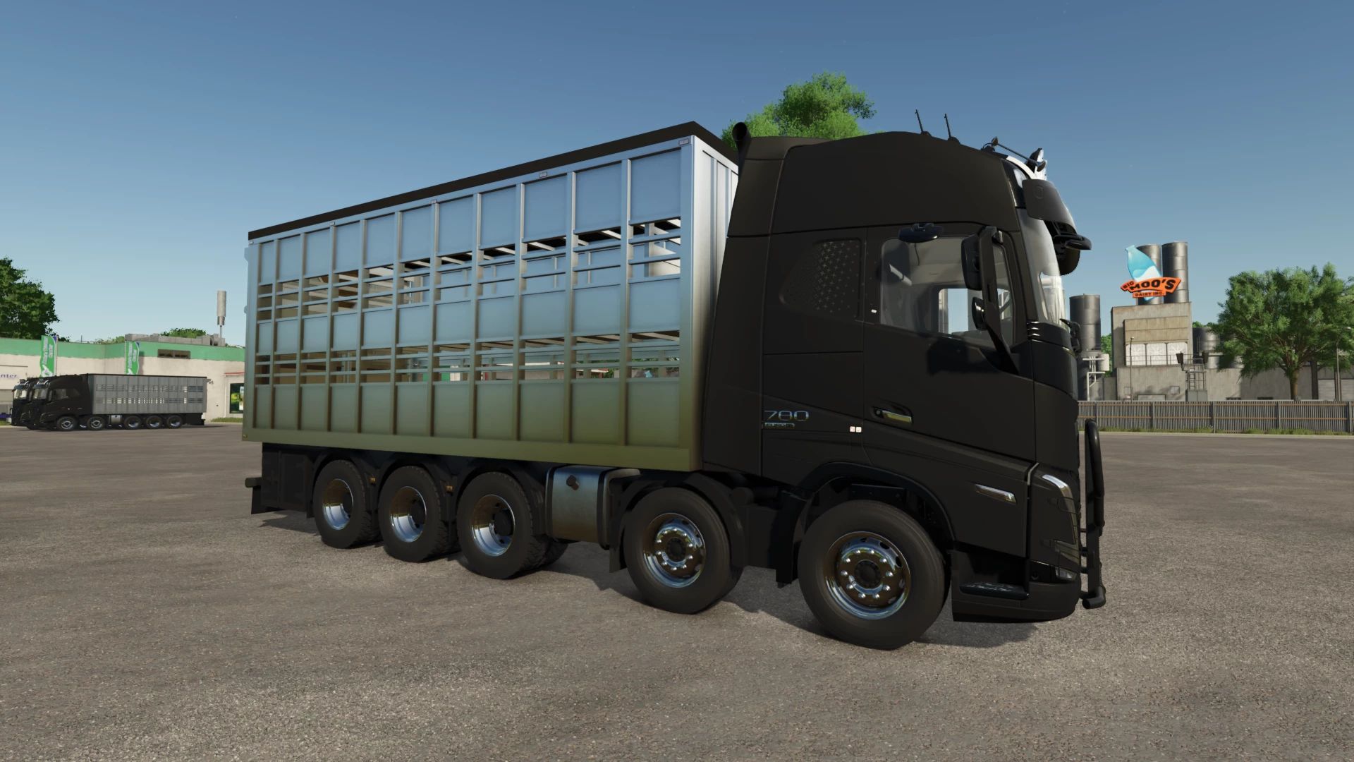 Volvo Animal Transport Truck