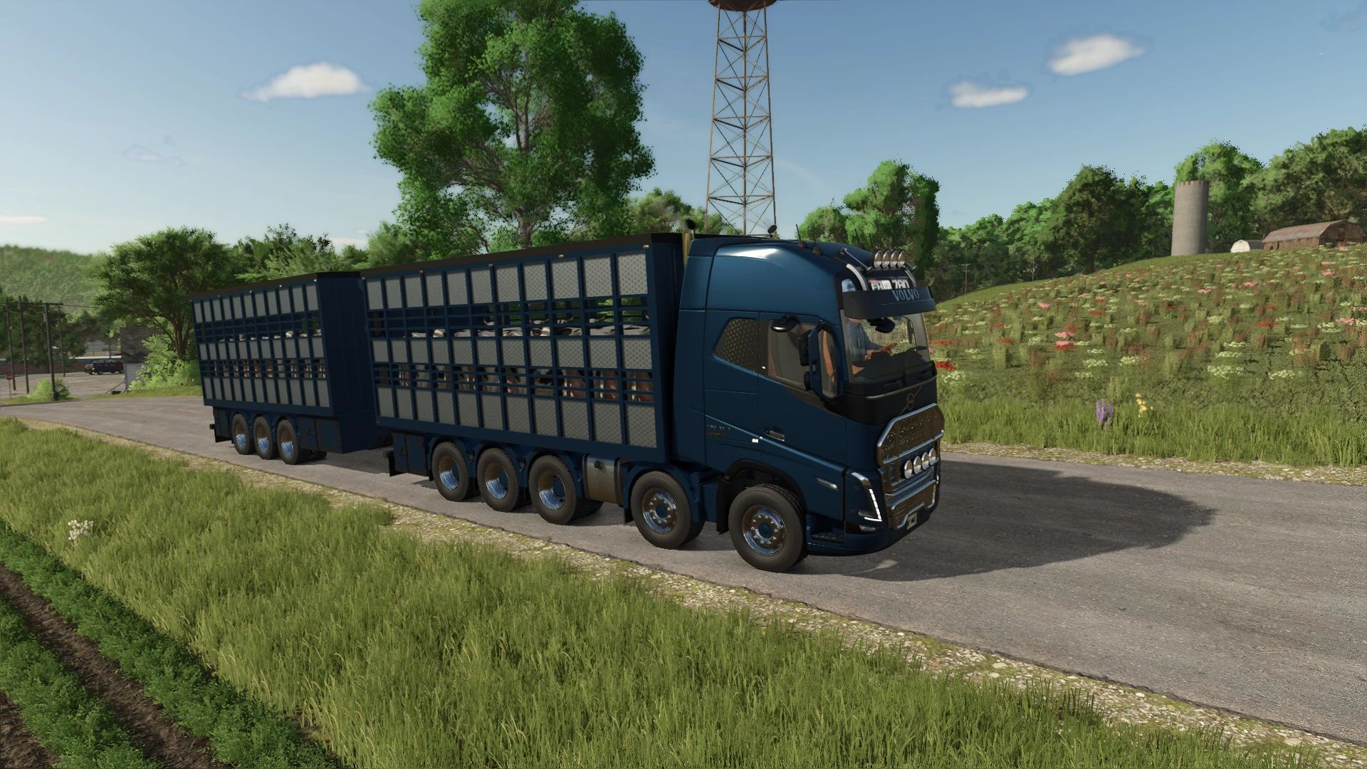 Volvo Animal Transport Truck