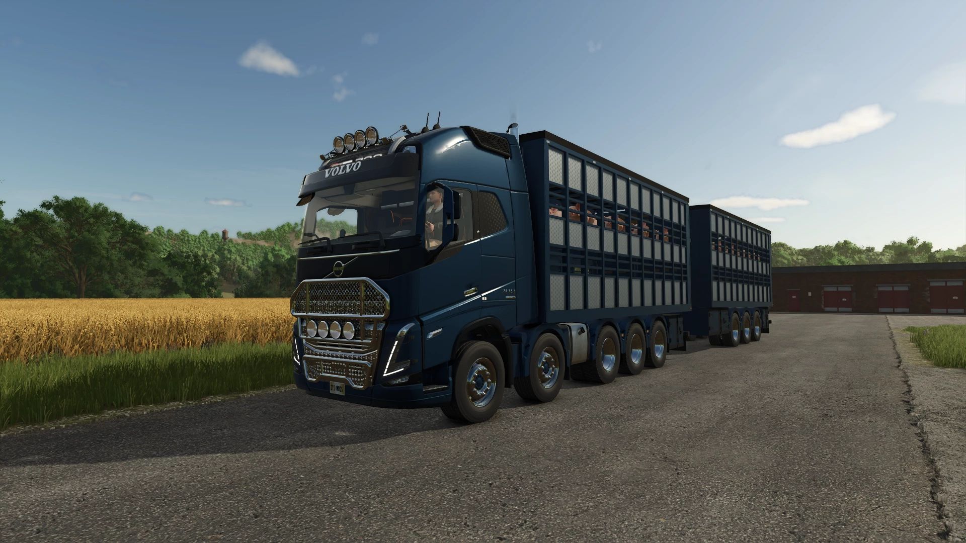 Volvo Animal Transport Truck