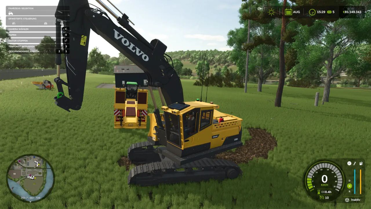 Volvo EC250DL (More Colisions)