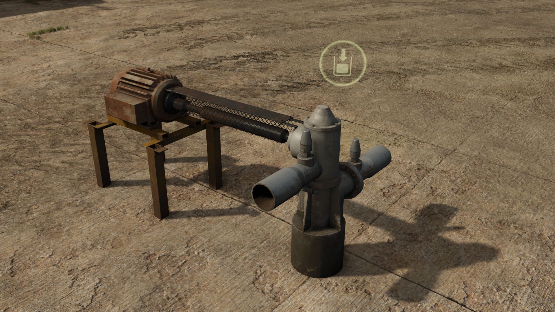 Water pump with fill trigger