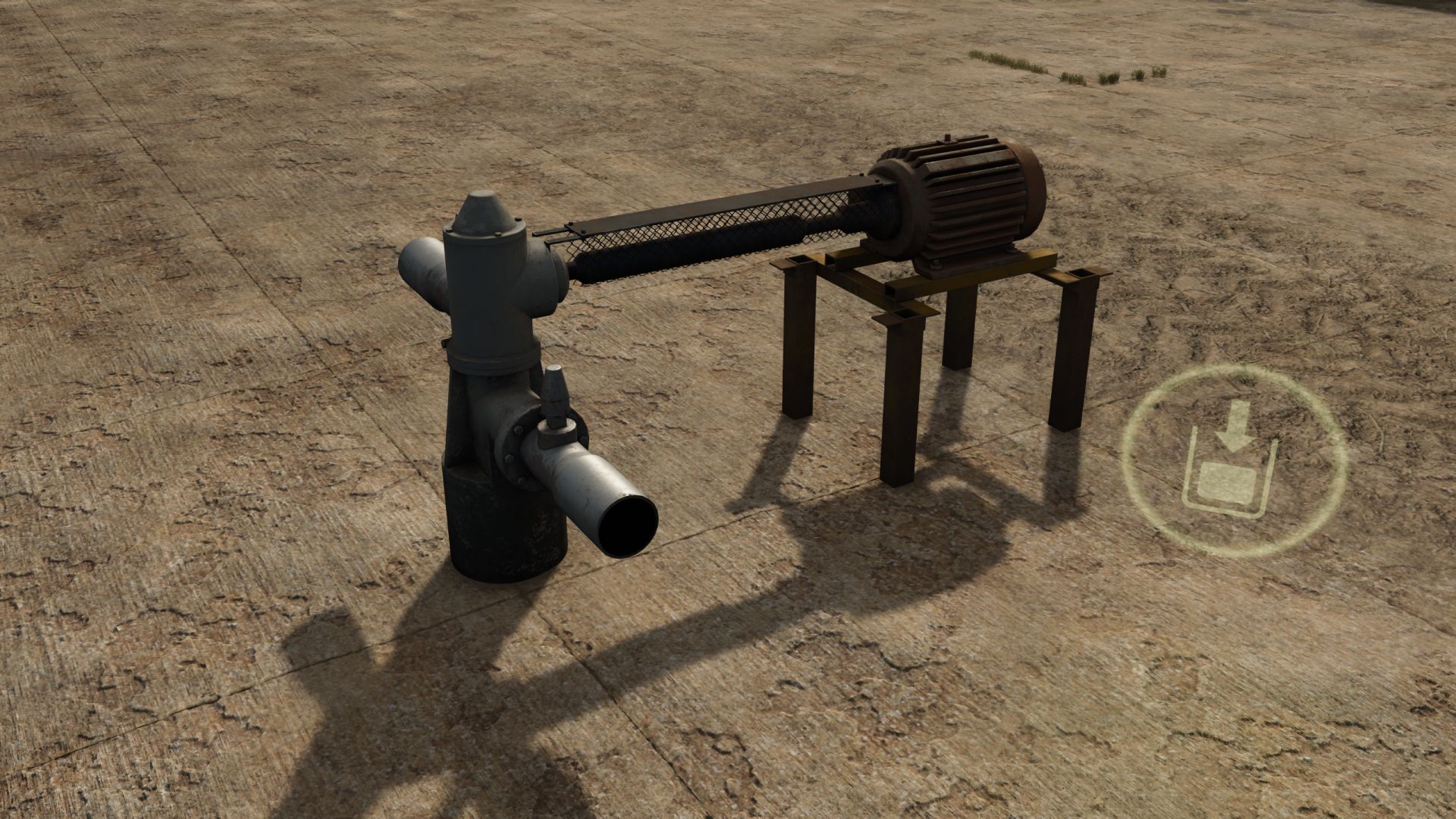 Water pump with fill trigger