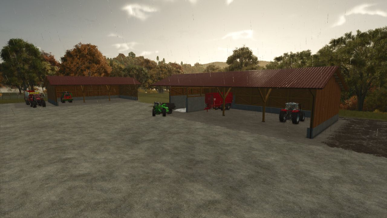 Garage En Bois Set