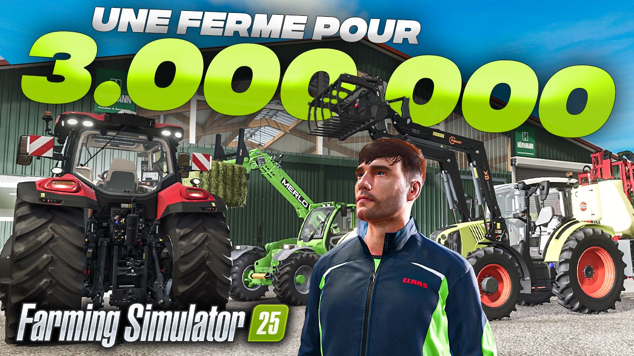 Ferme avec 3.000.000 € de budget