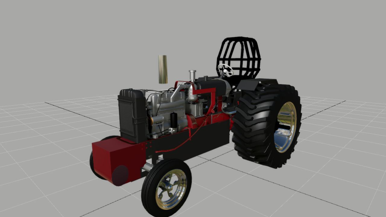 Massey Ferguson 7400 Red Monster