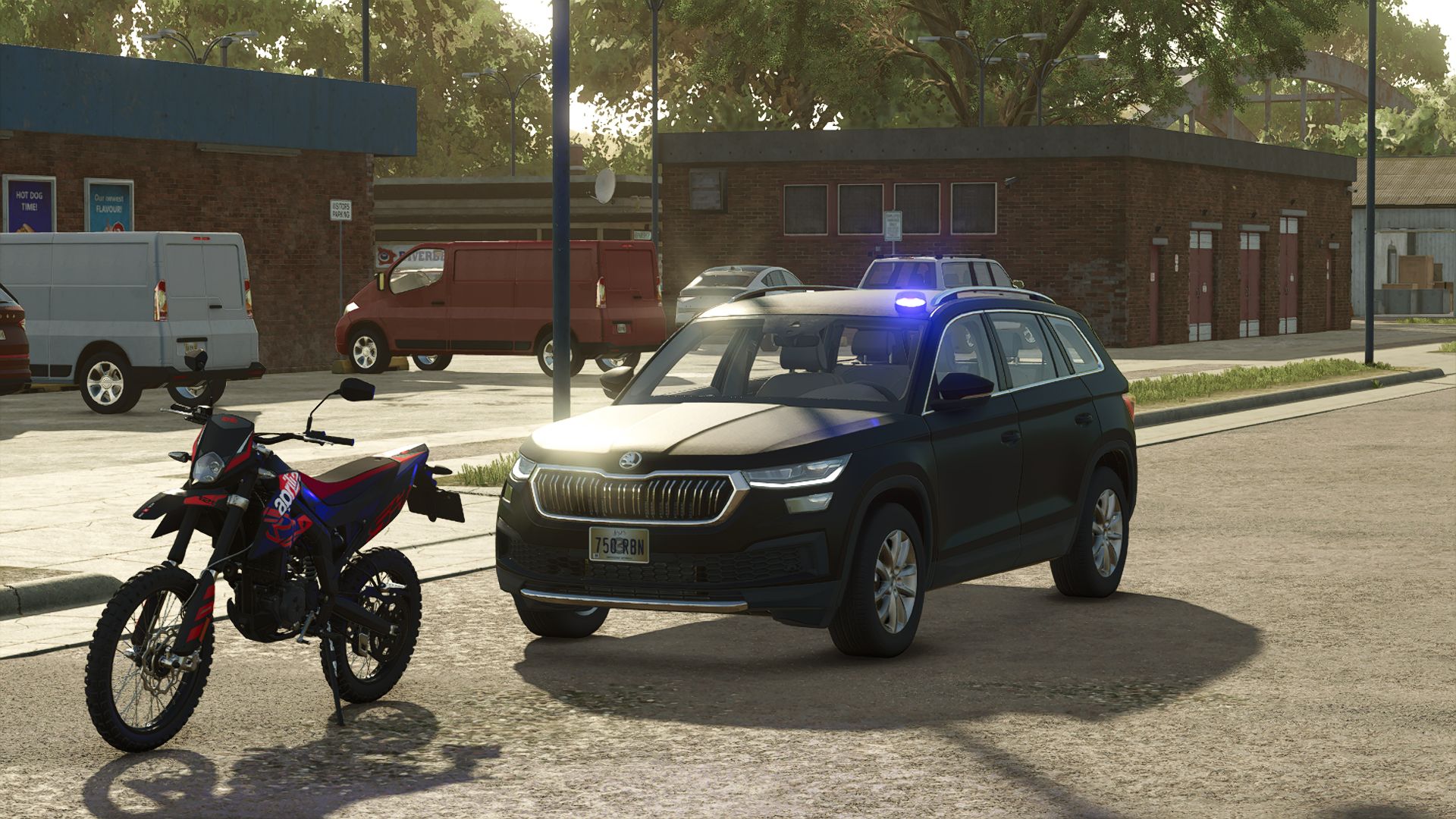 Police civile Skoda Kodiaq - Work-In-Progress FS25 - KingMods